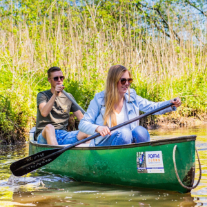 kanoën op de dommel