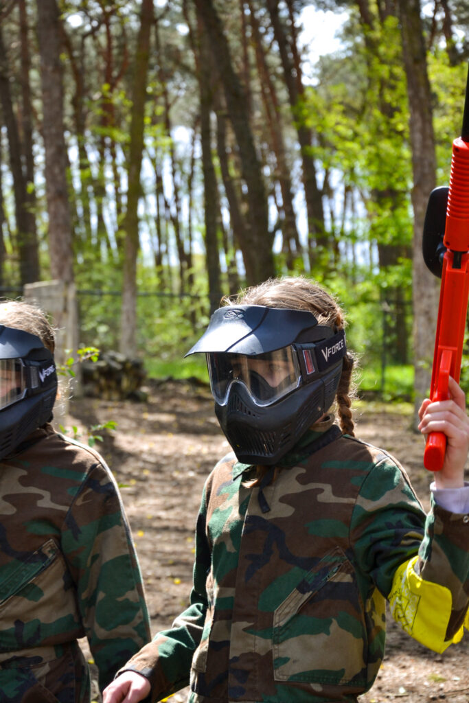 Kinderpaintball en Survival