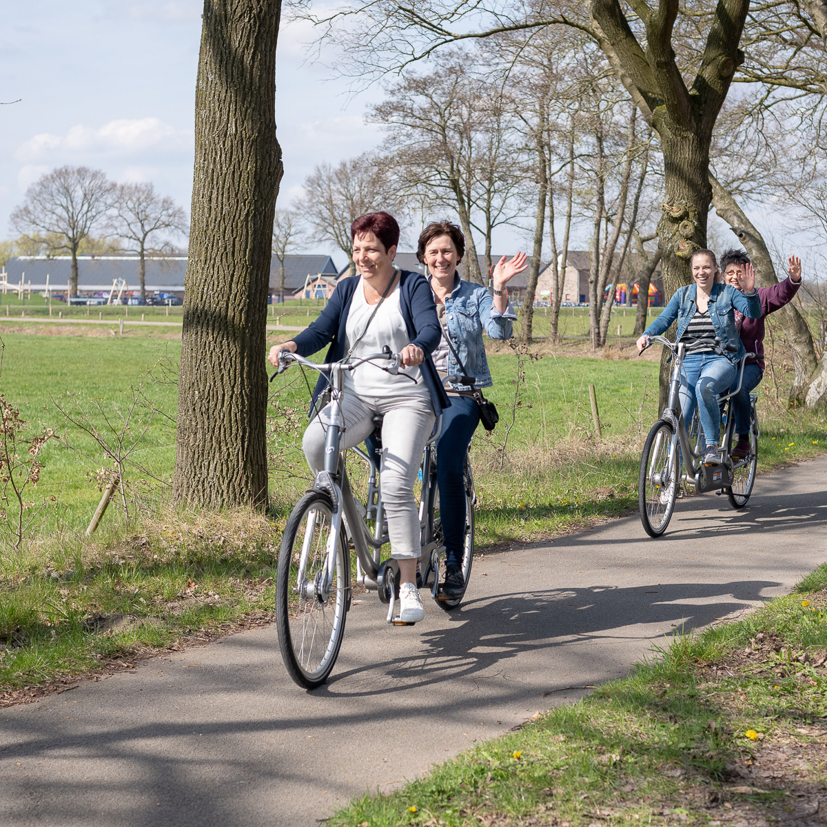 tandem fietsen fietsverhuur regio eindhoven