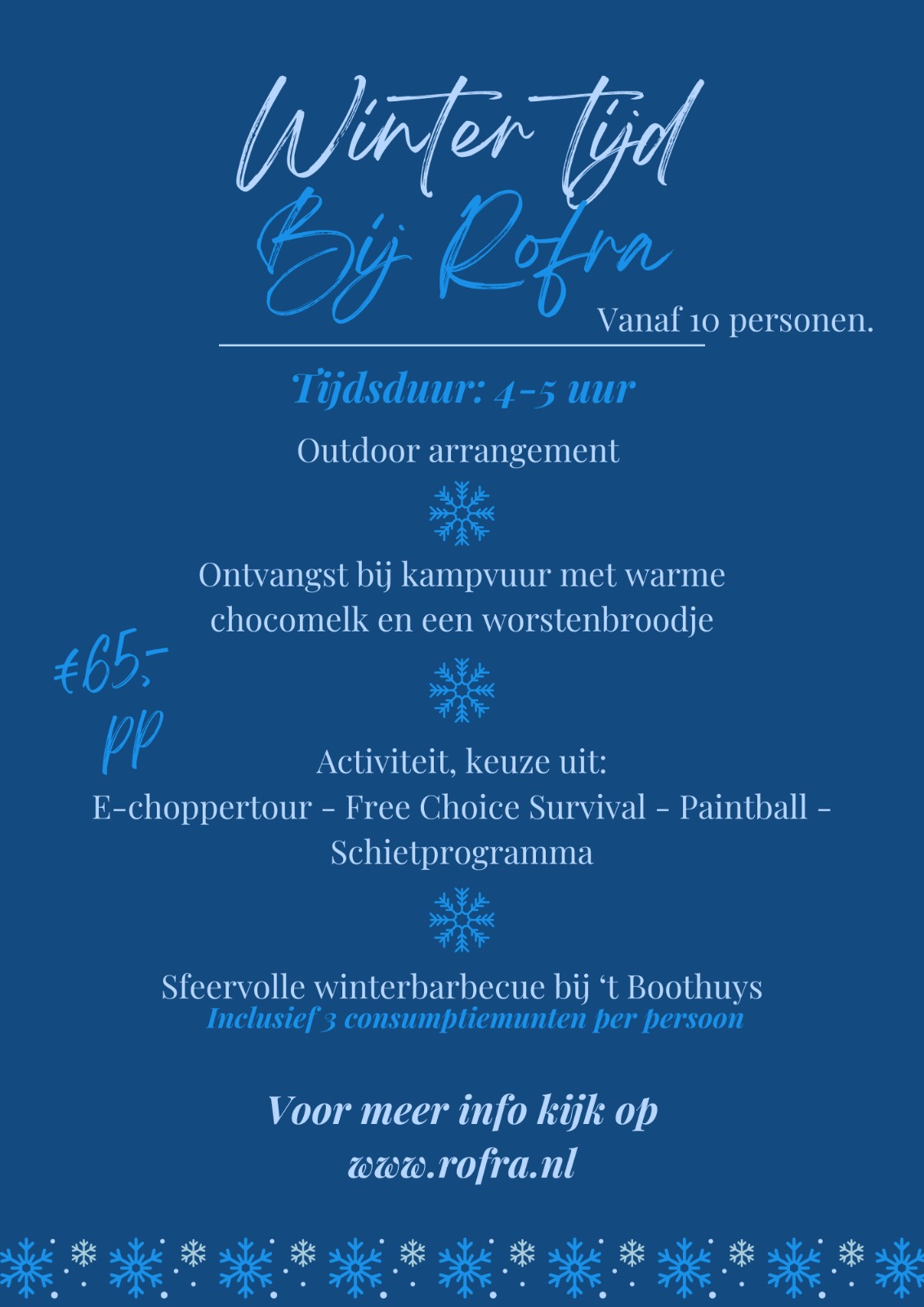 wintertijdbij rofra outdoor Wintertijd bij Rofra met mooie arrangementen