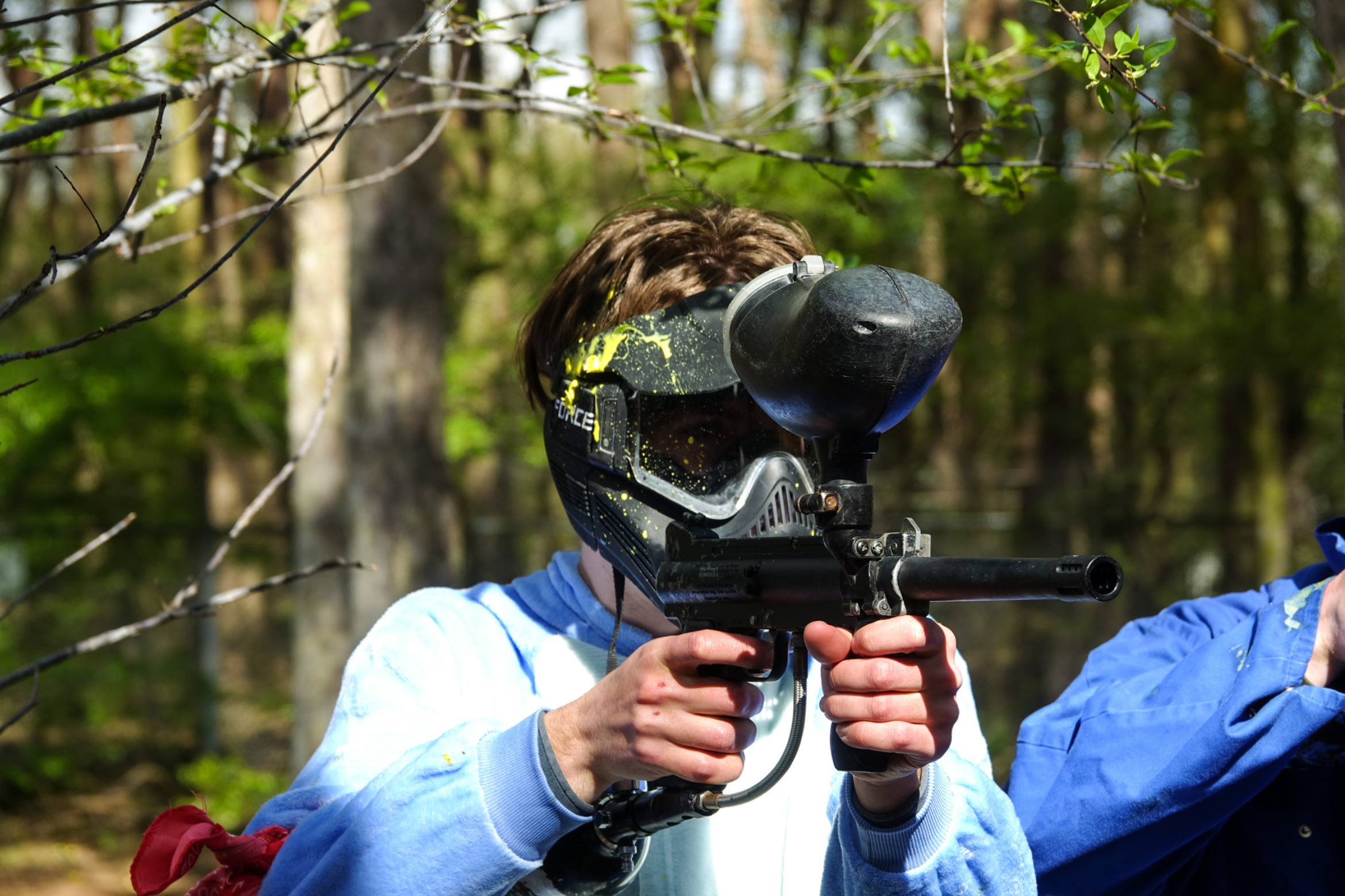 outdoor paintball